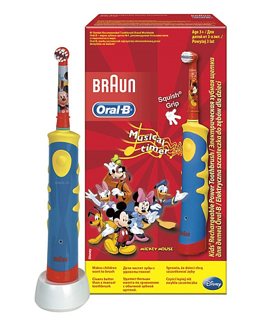 Электрическая зубная щетка Braun Oral-B D 10.513 K Mickey Kids (6/450) 3