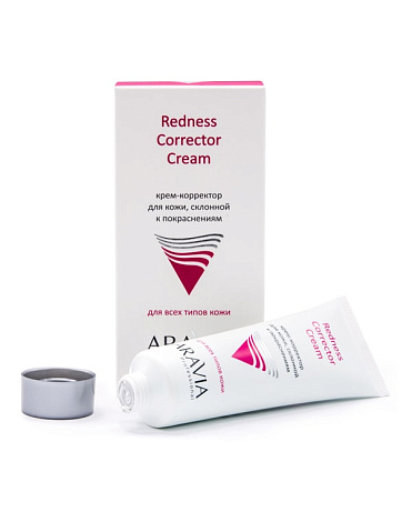Крем-корректор для кожи лица, склонной к покраснениям Redness Corrector Cream, ARAVIA Professional, 50 мл 3