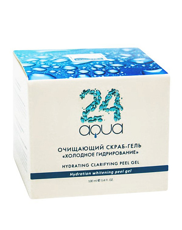 Очищающий пилинг-гель холодное гидрирование Аква 24, Beauty Style,  250мл 2