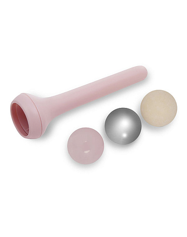 Роликовый массажер Гуаша со сменными роликами «Gua Sha Serum Infusion Roller AMG337» CHEEKY GEMMA, Gezatone 3
