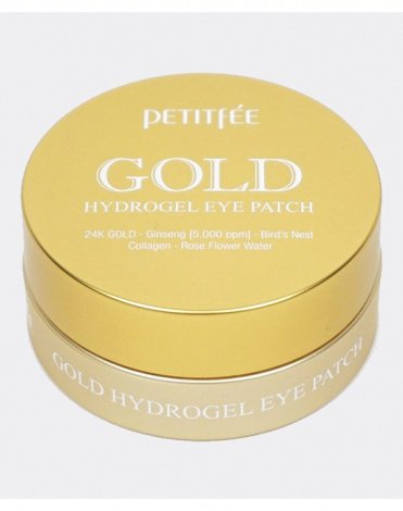 Набор гидрогелевых патчей для век Золото Gold Hydrogel eye Patch, Petitfee, 60 шт 4