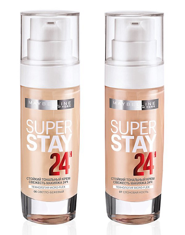 Тональный крем Super Stay 24 H, MAYBELLINE 2