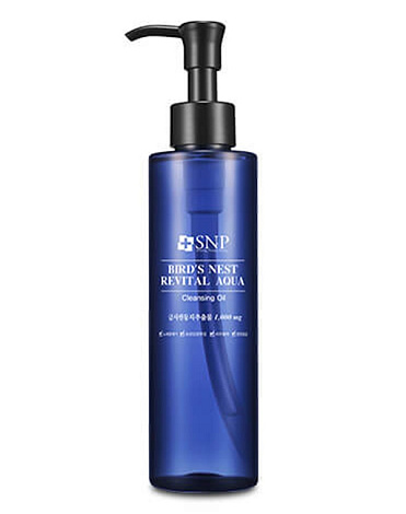 Гидрофильное масло с экстрактом Ласточкиного гнезда Bird's nest Revital Aqua Cleansing Oil SNP, 200 мл 1