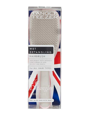 Расческа Tangle Teezer The Large Wet Detangler Pebble Grey Kiss 6