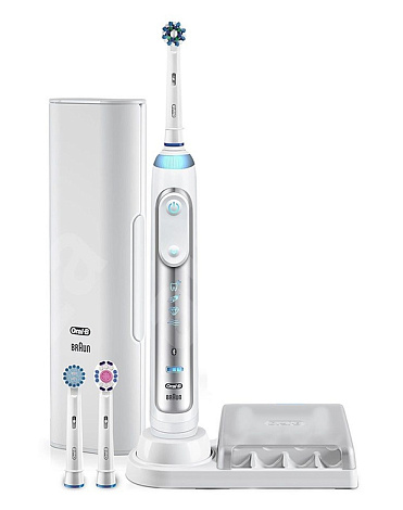 Электрическая зубная щетка 8000 / D 701.535.5 XC Genius White (6/120) Oral-B 1