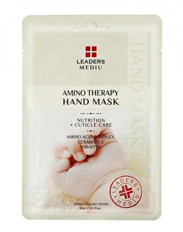 Маска для рук Leaders Mediu Amino Therapy (перчатки) KeraSys, 18 мл 1