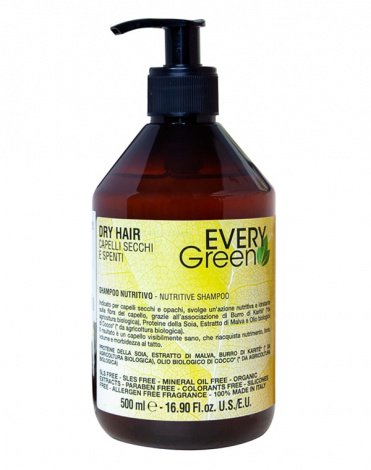 Шампунь для сухих волос Dry hair capelli secchi e spenti, Dikson 1