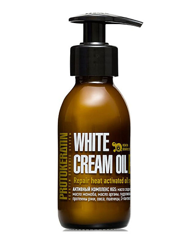 Крем-масло восстанавливающее Repair white cream oil 100 мл Protokeratin 1