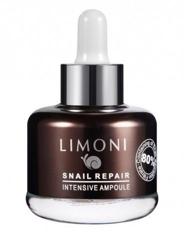 Сыворотка для лица восстанавливающая Snail Repair Intensive Ampoule Limoni, 25 мл 1