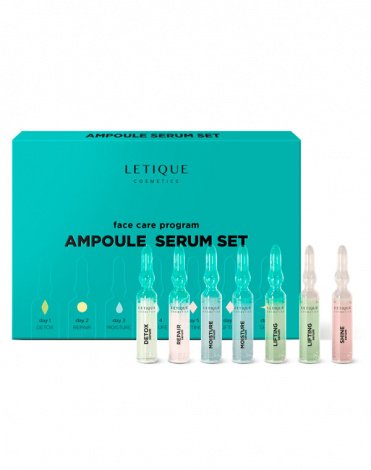 Набор сывороток для лица AMPOULE SERUM SET, 07х2 мл, LETIQUE COSMETICS 1