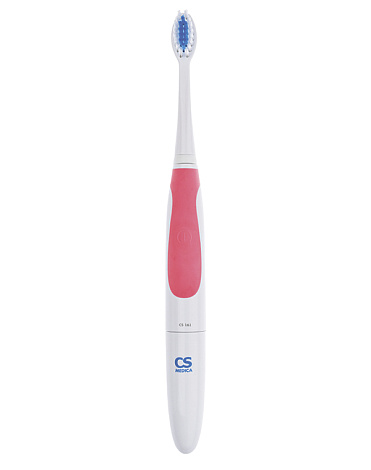 Электрическая звуковая зубная щетка CS - 161 (розовая), CS Medica 1