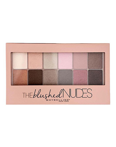 Палетка теней 01 Blushed Nudes, MAYBELLINE 1