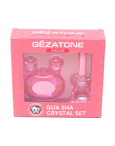 Массажеры Гуаша крио, набор «Gua Sha Crystal Set AMG338» CHEEKY GEMMY, Gezatone 9