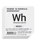 Ночная маска-капсула "Power 10 Formula Goodnight Wh" выравнивающая тон, It's Skin, 5 г Ночная маска-капсула "Power 10 Formula Goodnight Wh" выравнивающая тон, It's Skin, 5 г