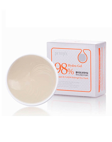 Набор гидрогелевых патчей для век Коллаген Q 10 Collagen & Co Q10 Hydrogel eye Patch, Petitfee, 60 шт 2