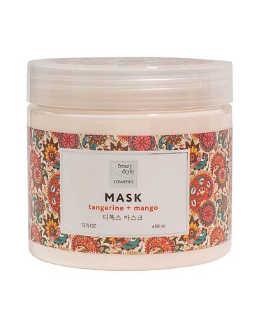 Восстанавливающая маска Мандарин и манго для рук и ног, 450мл Beauty Style 1