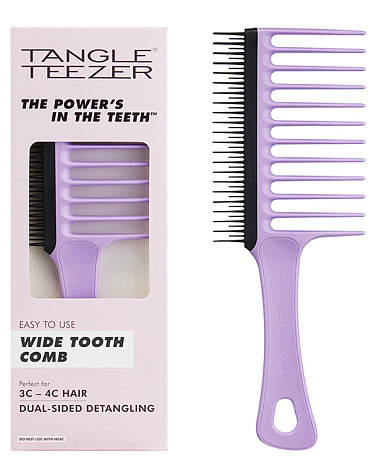 Расческа-гребень Tangle Teezer Wide Tooth Comb Purple Passion 2