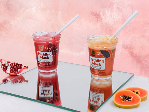 Ночная маска-пудинг с ананасом и папайей «Обновление и сияние», Beauty Style 6