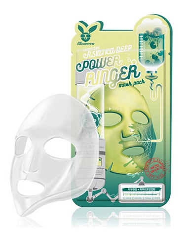 Тканевая маска на основе центеллы Centella Asiatika Deep Power Ringer Mask Pack Elizavecca, 23 мл х 10 шт 2