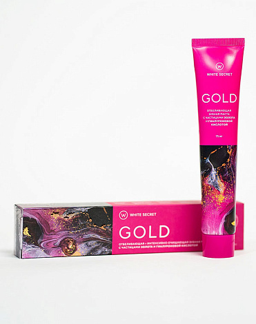 Зубная паста Gold 75 мл White Secret 6