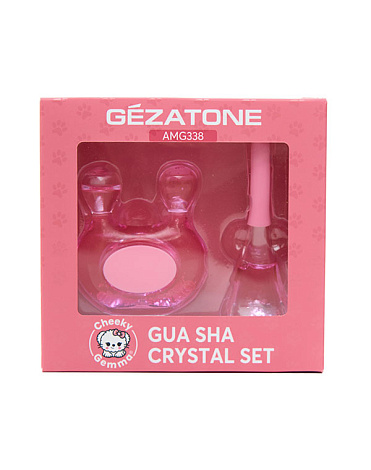 Массажеры Гуаша крио, набор «Gua Sha Crystal Set AMG338» CHEEKY GEMMA, Gezatone 16