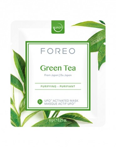 Очищающая маска для UFO Зеленый чай, Foreo, 6 шт х 6 г 2