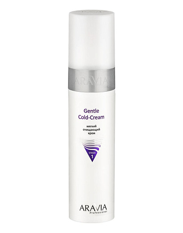 Мягкий очищающий крем Gentle Cold-Cream, ARAVIA Professional, 250 мл 1