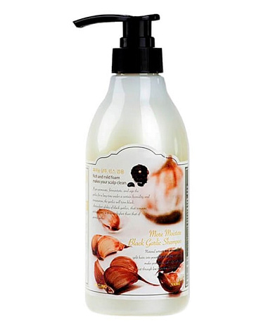 Черный чеснок Шампунь для волос More Moisture Black Garlic Shampoo, 3W Clinic 1