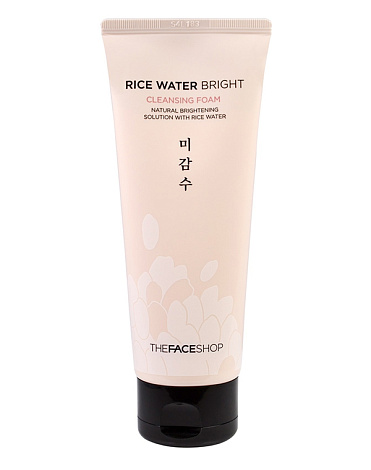 Пенка для умывания с рисовой водой Rice Water Bright Cleansing Foam, The Face Shop, 150 мл 1