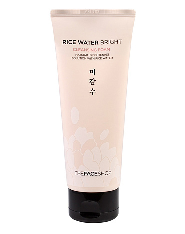 Пенка для умывания с рисовой водой Rice Water Bright Cleansing Foam, The Face Shop, 150 мл 1