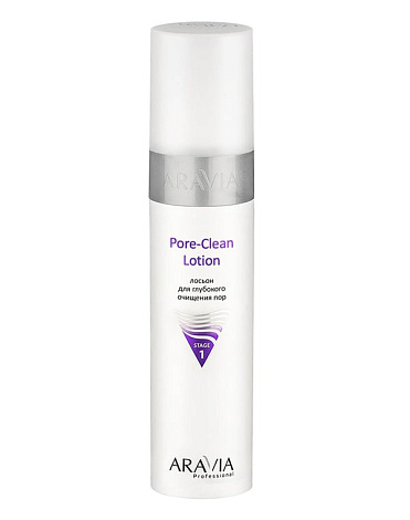 Лосьон для глубокого очищения пор Pore-Clean Lotion, ARAVIA Professional, 250 мл 1