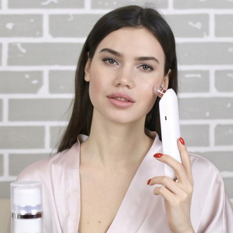 Аппарат для вакуумной чистки кожи лица Vacu Silky Skin Gezatone  8