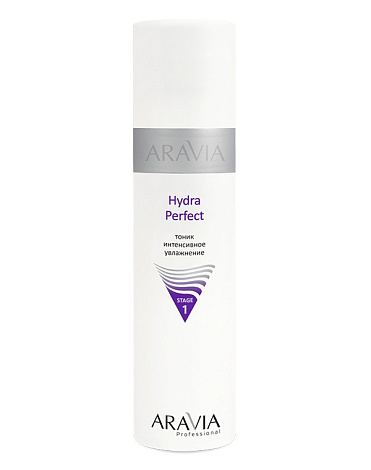 Тоник интенсивное увлажнение Hydra Perfect ARAVIA Professional, 250 мл 1