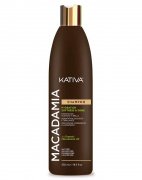 Интенсивно увлажняющий шампунь для нормальных и поврежденных волос MACADAMIA, Kativa, 550мл