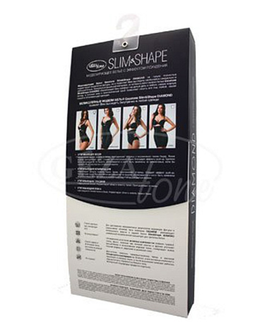 Корректир. белье Slim'n'Shape Diamond Body (комбинация) Gezatone черн., р. M 8