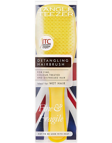 Расческа Tangle Teezer The Wet Detangler Fine & Fragile Dandelion Yellow 5