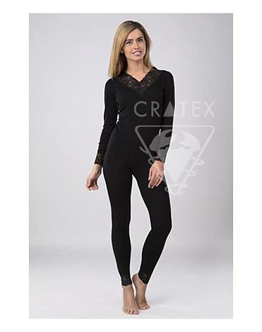 Брюки женские Люкс (черн) CRATEX, S 1