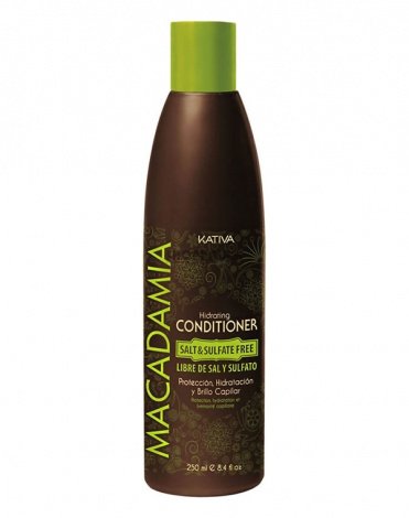 Интенсивно увлажняющий кондиционер для нормальных и поврежденных волос Macadamia, Kativa, 250мл 1