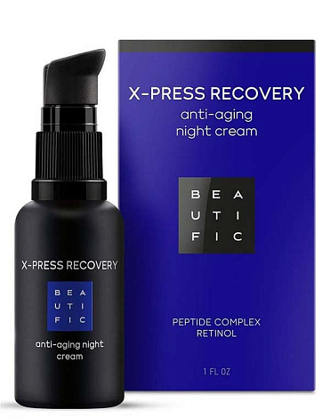 Крем ночной интенсивно омолаживающий с матриксилом и ретинолом X-press Recovery Beautific 1