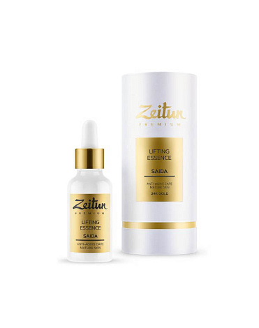 Лифтинг-эссенция SAIDA для зрелой кожи с 24К золотом Zeitun 1