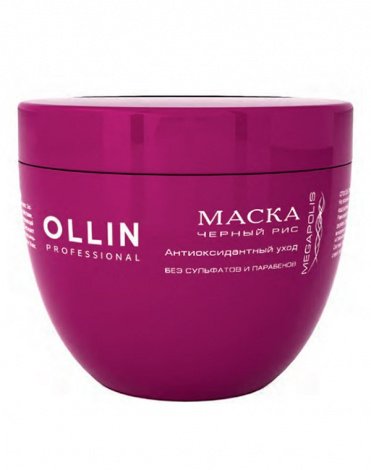 Маска на основе черного риса, Ollin 1