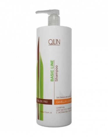 Шампунь для частого применения с экстрактом листьев камелии Daily Shampoo, Ollin 1