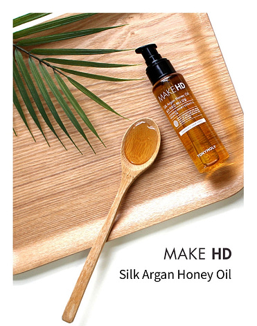 Масло для волос Make HD Silk Argan Honey Oil Tony Moly, 85 мл 2