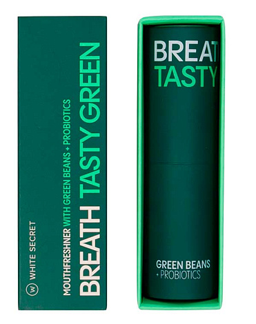 Дентальный парфюм Breath Tasty Green, White Secret 5