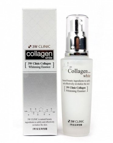 Осветление Эссенция для лица с Коллагеном Collagen Whitening Essence, 3W Clinic, 50 мл 2
