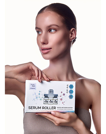 Антивозрастная сыворотка и мезороллер для кожи лица «MesoLift Expert» Beauty Style 9