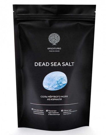Соль Мёртвого моря 0,5 кг Epsom.pro 1