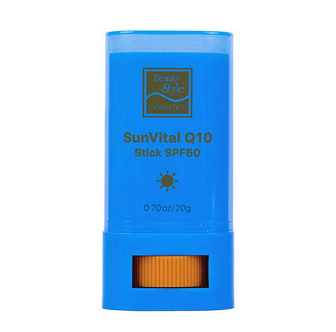 Солнцезащитный cтик SPF50 с Q10 и Витамином Е SunVital Beauty Style 2