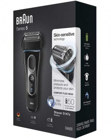 Электрическая бритва 5147s Wet&Dry (3/375) Braun 4
