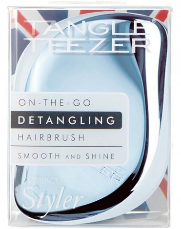 Расческа Tangle Teezer Compact Styler Sky Blue Delight Chrome 5